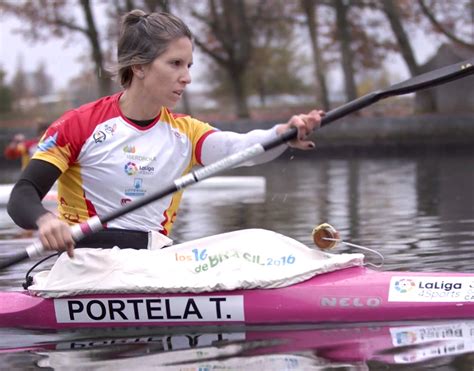 Eu não vivo obcecada por conseguir certos resultados ou ir a não sei quantos jogos olímpicos ou certas competições. Teresa Portela, campeona a contracorriente | El Mundo, Marca