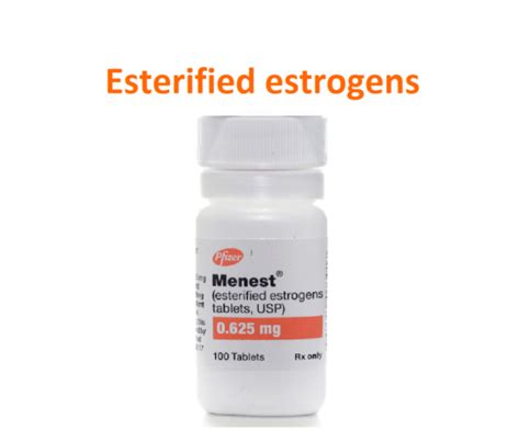 Esterified Estrogens Menest Uses Dosage Side Effects Moa Brands