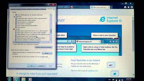 Windows 7 Internet Explorer 10 Review Youtube