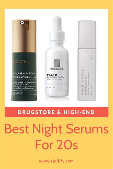 10 Best Night Serums For 20s For All Skin Types • 2020 Best Night