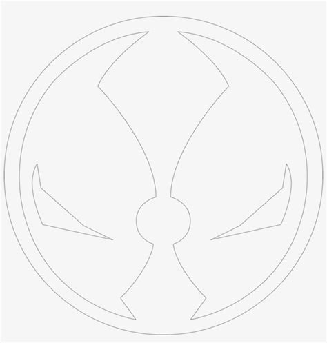 Spawn Symbol Outline By Mr Droy Circle Transparent Png 893x894
