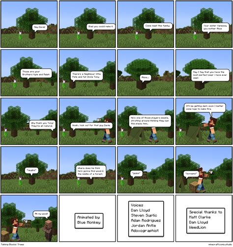 Talking Blocks: Trees - Comic Studio