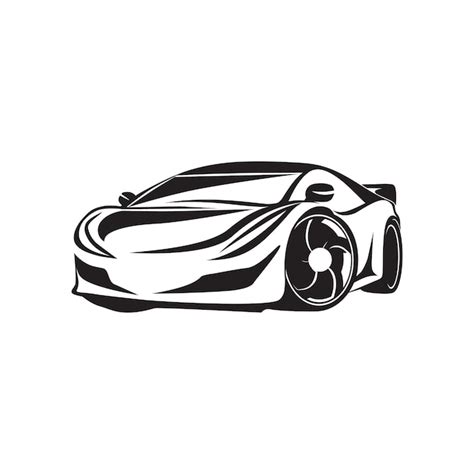 Premium Vector Silhouette Black Car Vector Design On White Background