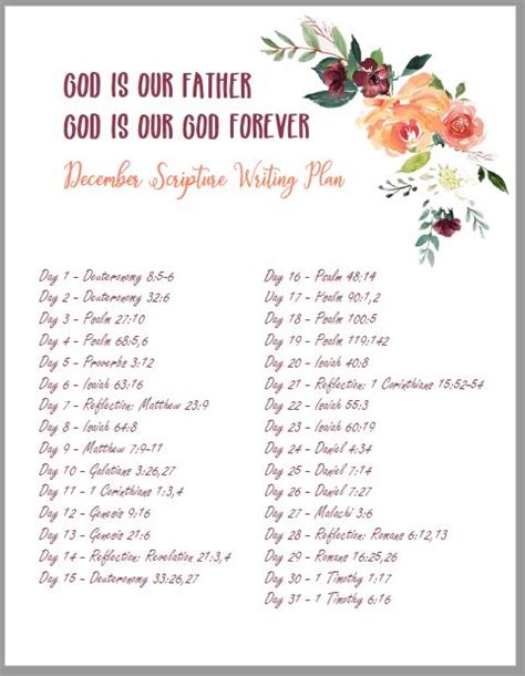 “god Is” Verse Writing Plan For December Magnify Him Together