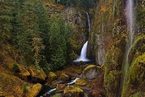 Wahclella Falls Oregon Waterfalls Waterfall Oregon Travel