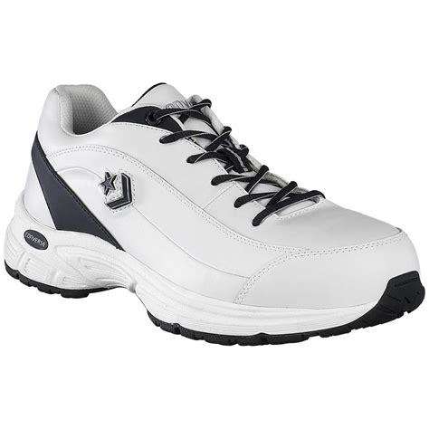 Mens Composite Toe Converse C4500 Athletic Work Shoe White 215968
