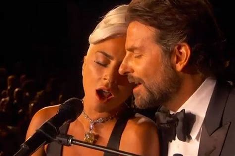 Watch Lady Gaga And Bradley Cooper Almost Kiss In Sensual Shallow Performance At The Oscars