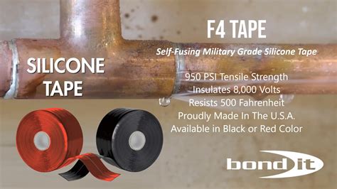 Mua Bond It F4 Emergency Self Fusing Silicone Tape Repair Plumbing Pipe And Radiator Hose Leak