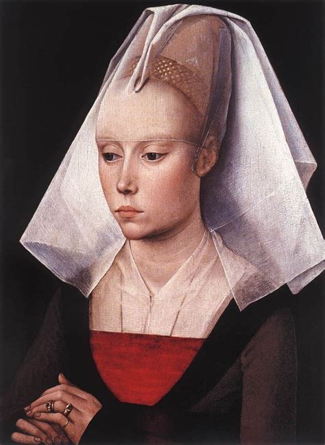 Portrait D Une Femme De Rogier Van Der Weyden 1400 1464 Belgium