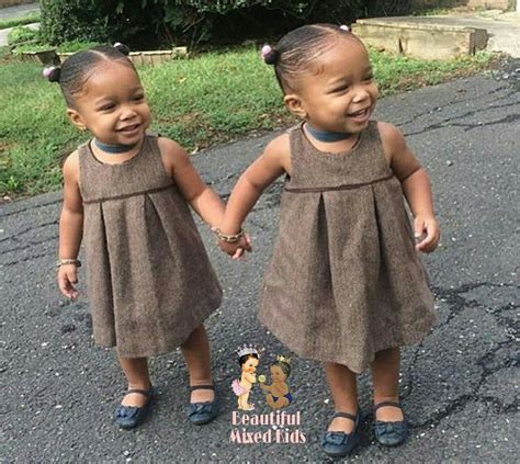 Elia And Ezri 2 Years • Bermudian And African American Cute Twins Twin