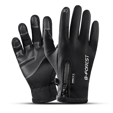 Winter Warm Men Cycling Gloves Touch Screen Bicycle Gloves Outdoor