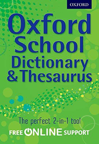9780192756916: Oxford School Dictionary & Thesaurus - AbeBooks - Oxford ...