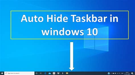 How To Auto Hide Taskbar In Windows 10 टास्कबार को Hide करे Math