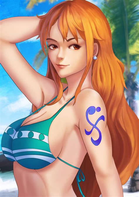 One Piece Nami By Xmerurin On Deviantart