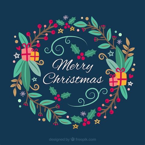 Merry christmas | Free Vector