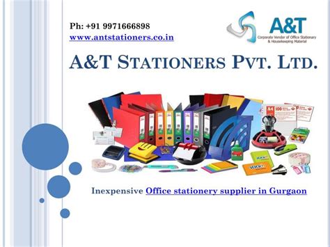 Ppt Cheapest Office Stationery Supplier In Gurgaon Call Aandt