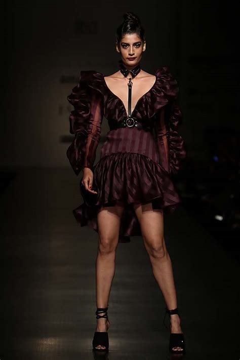 Gauri And Nainika Collection With Ruffles All Over At Aifw