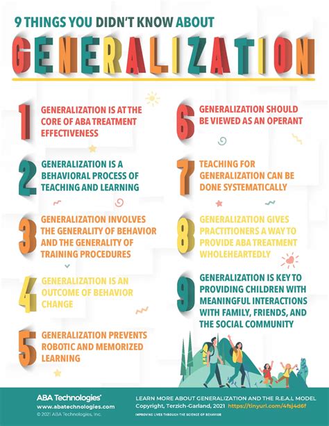 9 Things You Didnt Know About Generalization Aba Technologies