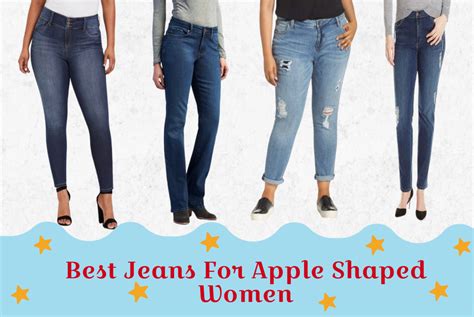 9 jeans for apple shaped women 2021 apple shape outfits apple body shape fashion apple body