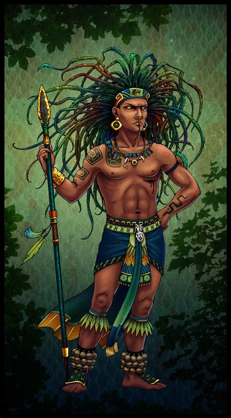 Quetzalcoatl As A Human Guerrero Azteca Mitologia Azteca Dioses Aztecas