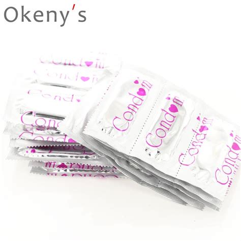 Buy Wholesale Condoms 100 Pcs Lot Ultra Thin Large Oil Latex Sex Condoms For