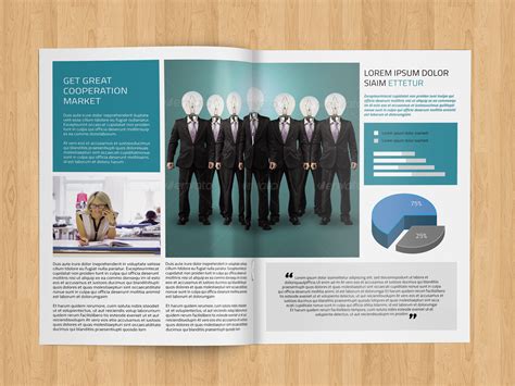 Business Newsletter ~ Brochure Templates on Creative Market
