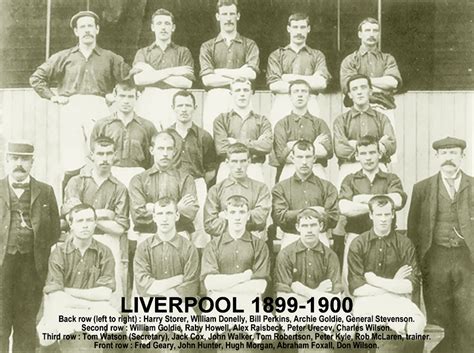 Squad Picture For The 1899 1900 Season Lfchistory Stats Galore For