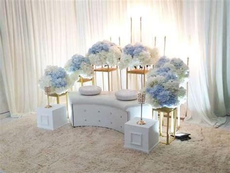 35 Mini Pelamin Yang Cantik And Simple Nikah Decor Wedding Design