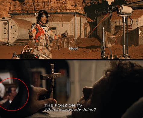 In The Martian 2015 Nasa Requests That Mark Watney Send A Picture