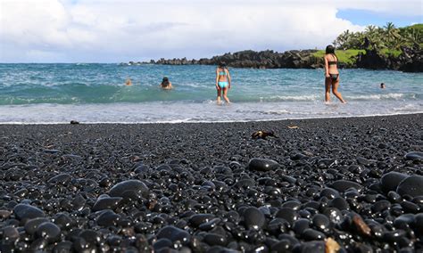 Set along the sandy shores of langkawi, pelangi beach resort and spa offers relaxing stays in spacious wooden chalets. All About Maui's Black Sand Beaches | Skyline Hawaii
