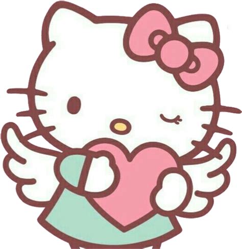 Some Cute Hello Kitty Transparents I Made Hello Kitty Sticker Png