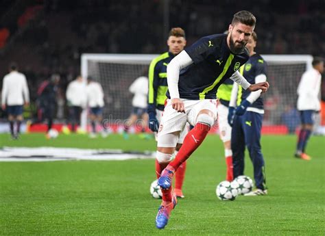 Olivier Giroud Of Arsenal Fc Editorial Photography Image Of Sports
