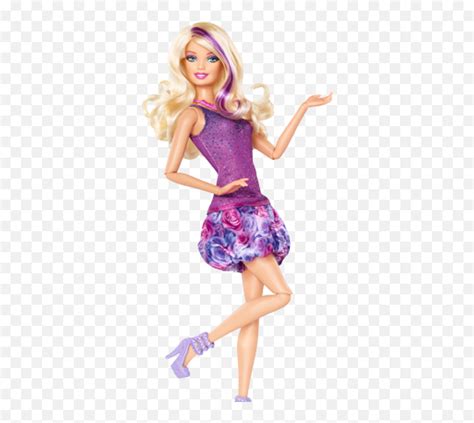 Transparent Barbie Doll Clipart Barbie Fashionistas Purple Png Barbie