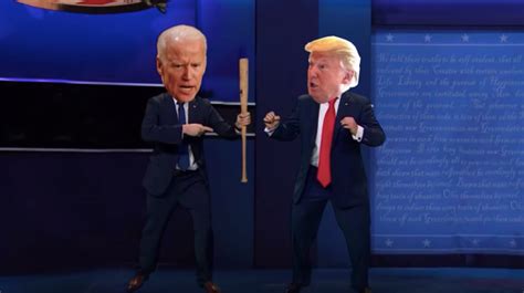 Joe Bidens Run Has Late Night Looking For A Fight The New York Times
