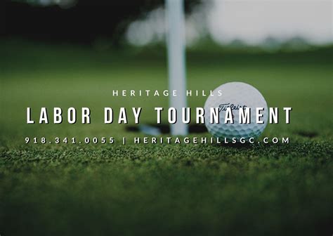 Heritage Hills Labor Day Golf Tournament