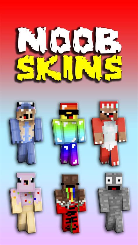 Descarga De Apk De Noob Skins For Minecraft Para Android