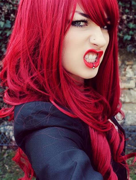 4 Bold Hair Color Ideas To Try This Summer Bright Red