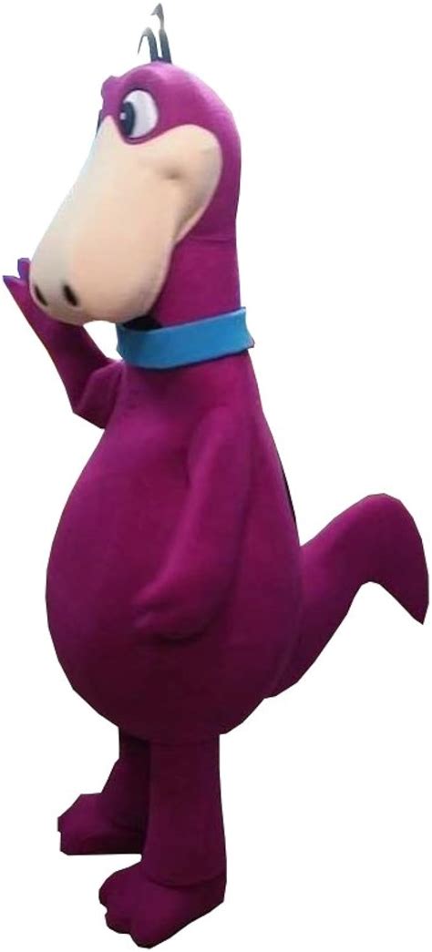 The Flintstones Dino Mascot Purple Dinosaur Party Adult Costume