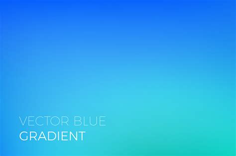 Color Gradient Background Sky Blue Abstract Soft Blend Trendy Vector