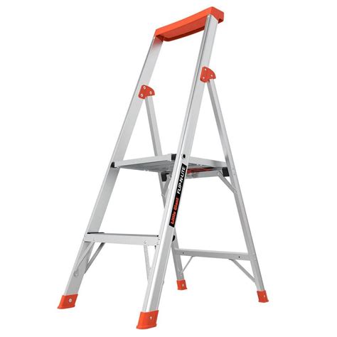 Little Giant Ladders 4 Ft Aluminum Type 1a 300 Lbs Capacity Platform