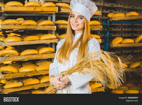 Bakery Bread Girl Image And Photo Free Trial Bigstock