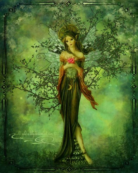 ༺♥༻ The Faerie Queen By Gild A Lily On Deviantart ༺♥༻ Beautiful
