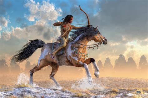 Archer On Horseback By Deskridge On Deviantart
