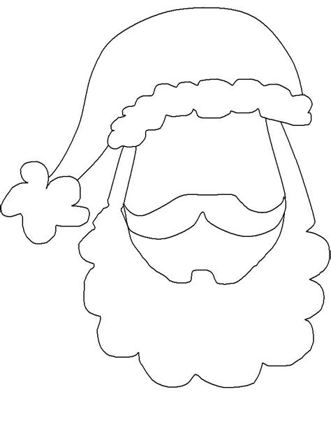 santa face template party planner photo booth props clipart library santa face face