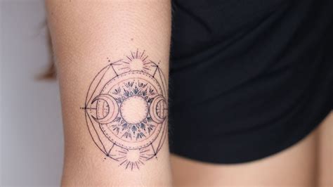 Ipu is the goddess of a parody religion and is paradoxically invisible as well as pink. Triple Goddess Symbol Tattoo in 2020 | Tattoos, Symbolic ...