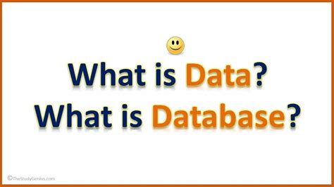 What Is Data And Database And Why We Need Data The Study Genius