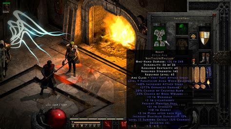 Diablo 2 Ressurected Crafting The Beast Runeword Godly Necro