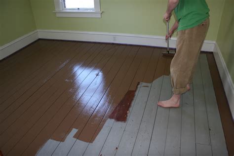 Wood Floor Painting How To Build A House