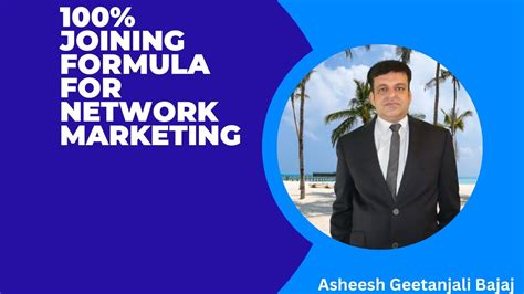 100% joining formula for Network Marketing Success | Joining formula