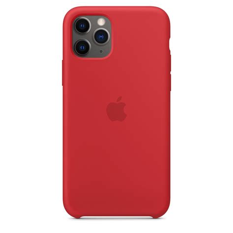 Iphone 11 Pro Silicone Case Productred Apple Uk